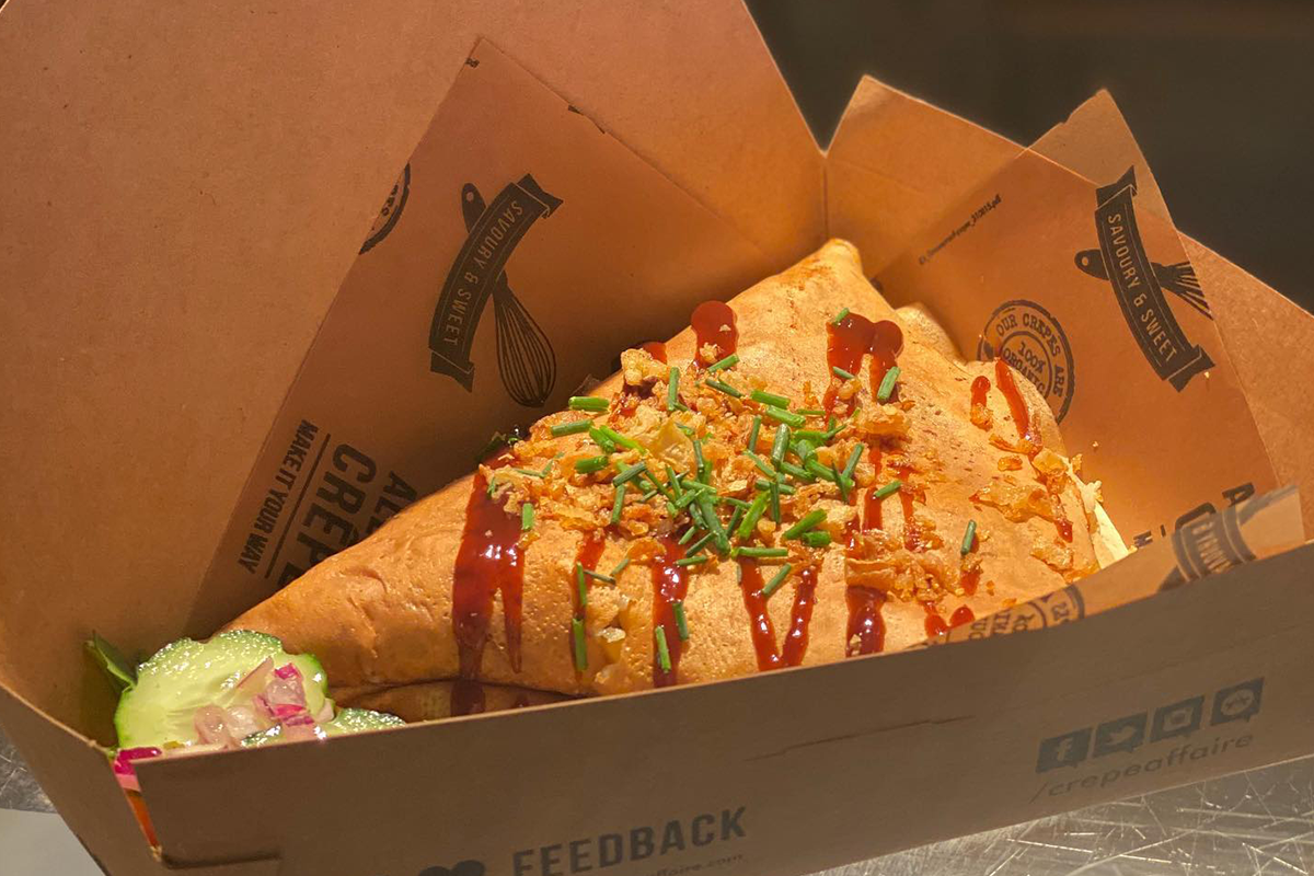 Crêpe naar keuze + dessert bij Crêpe Affaire