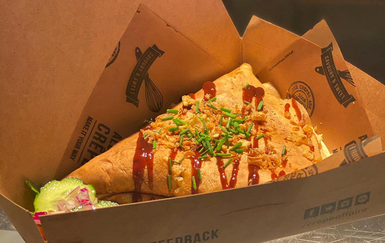 Crêpe naar keuze + dessert bij Crêpe Affaire