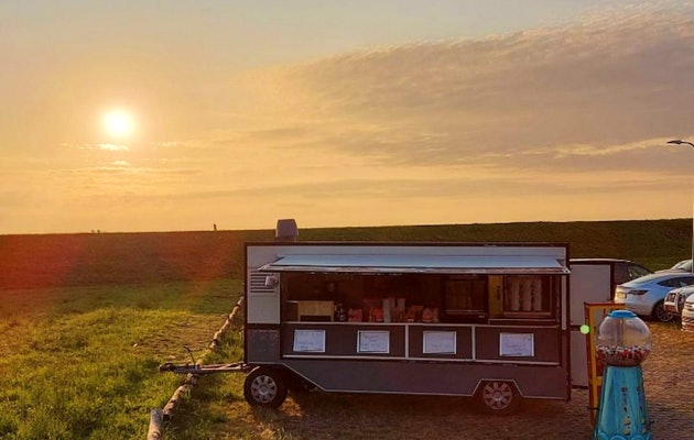 Crêpe of Bubbelwafel, suikerspin + drinken bij de Krokante Crêpe