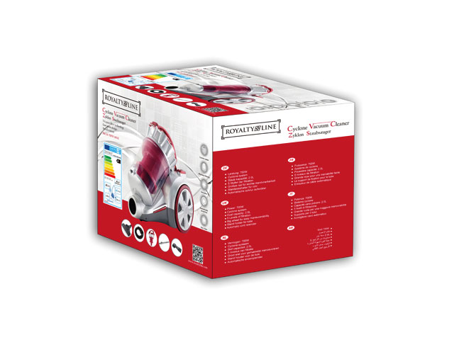 Cycloon stofzuiger met filtersysteem