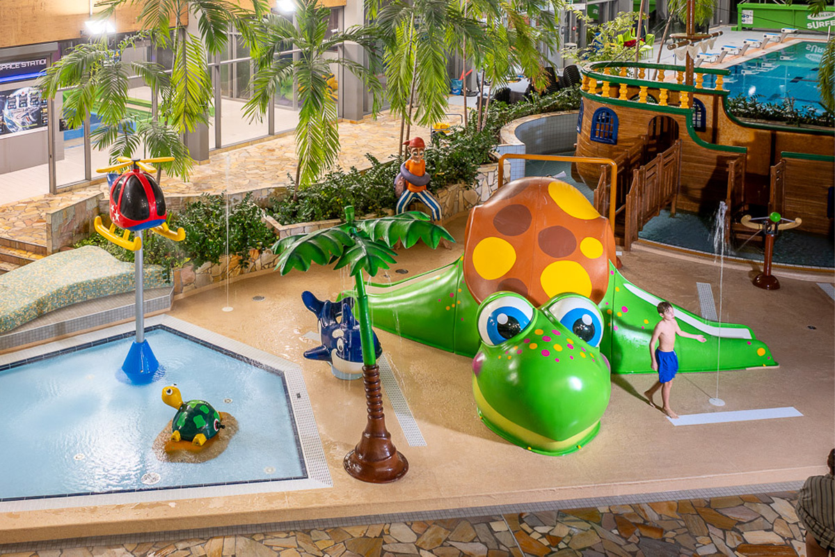 Dagentree water- en glijbanenpark + sauna bij AquaMagis