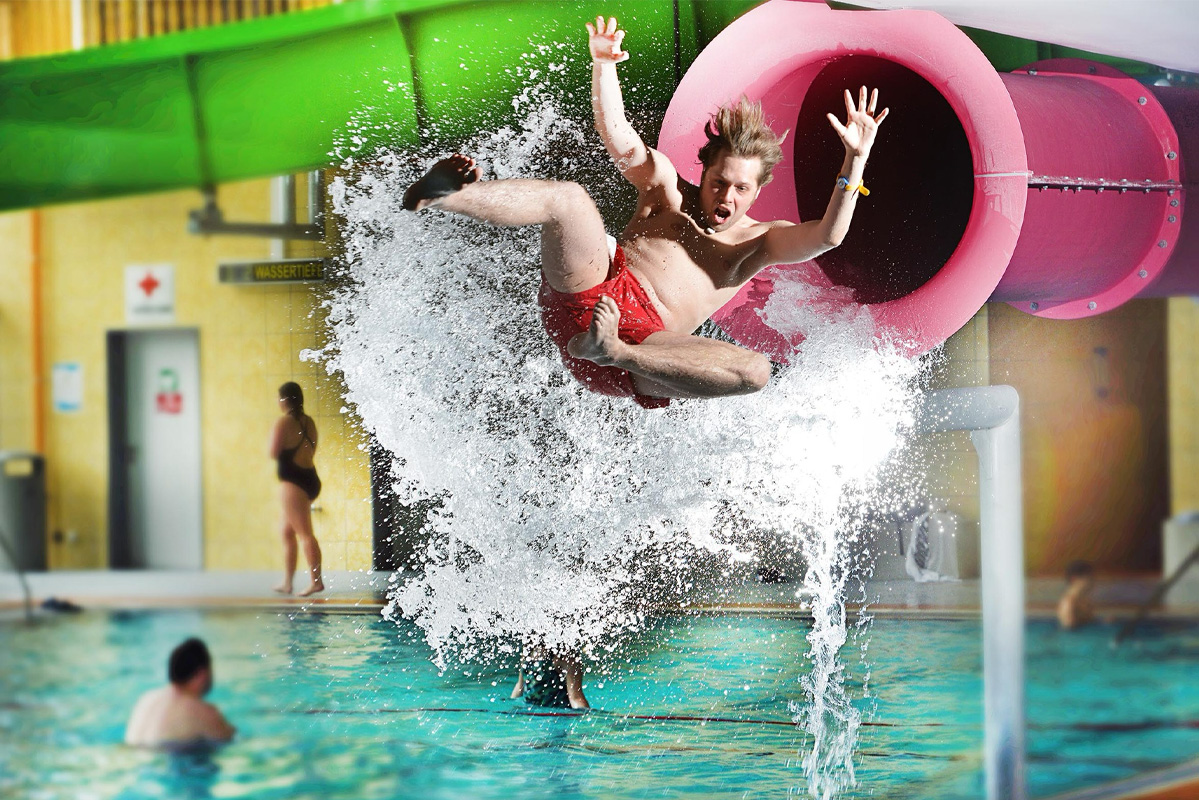 Dagentree water- en glijbanenpark + sauna bij AquaMagis