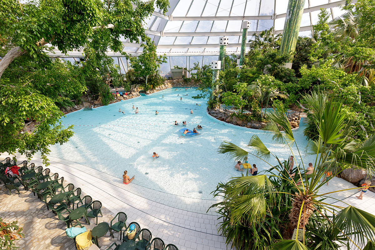 Avond of dagentree zwembad Aqua Mundo in Center Parcs Het Heijderbos