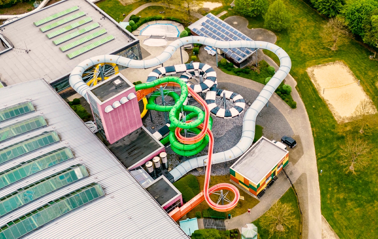 Dagentree water- en glijbanenpark + sauna bij AquaMagis