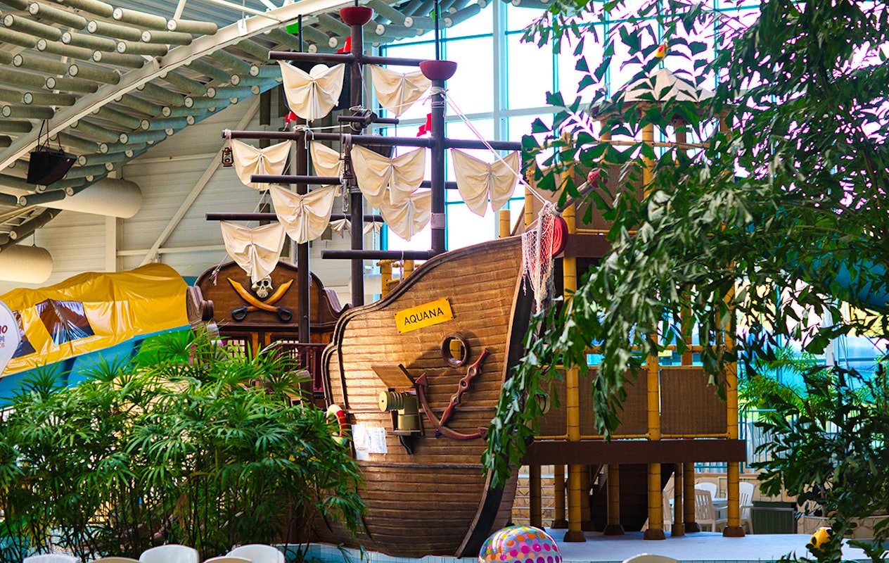 Dagentree zwemparadijs Aquana in Würselen