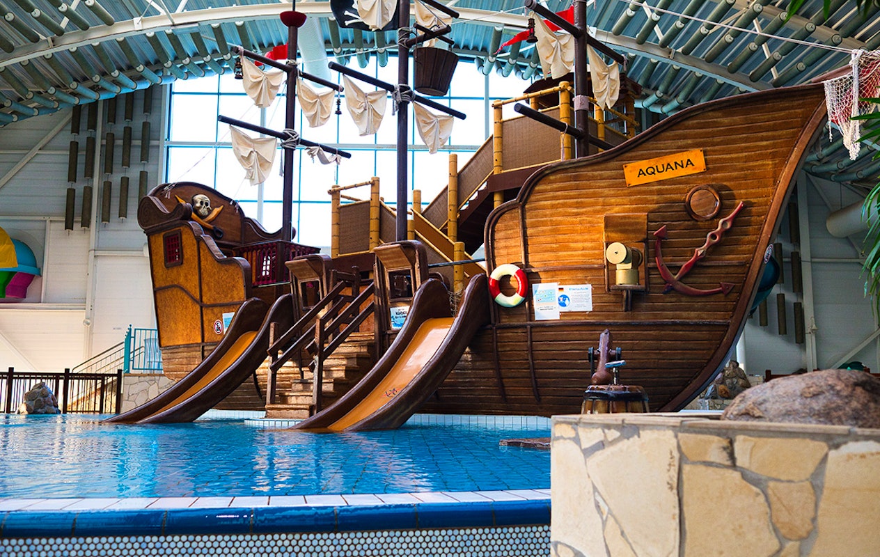 Dagentree zwemparadijs Aquana in Würselen