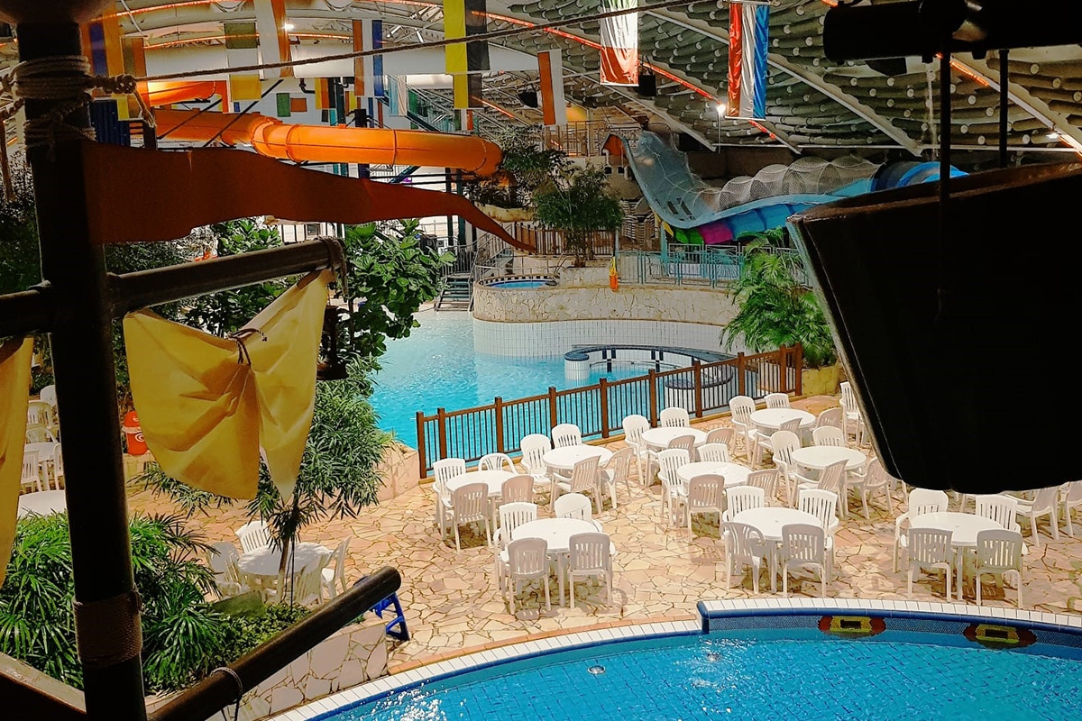 Dagentree zwemparadijs Aquana in Würselen