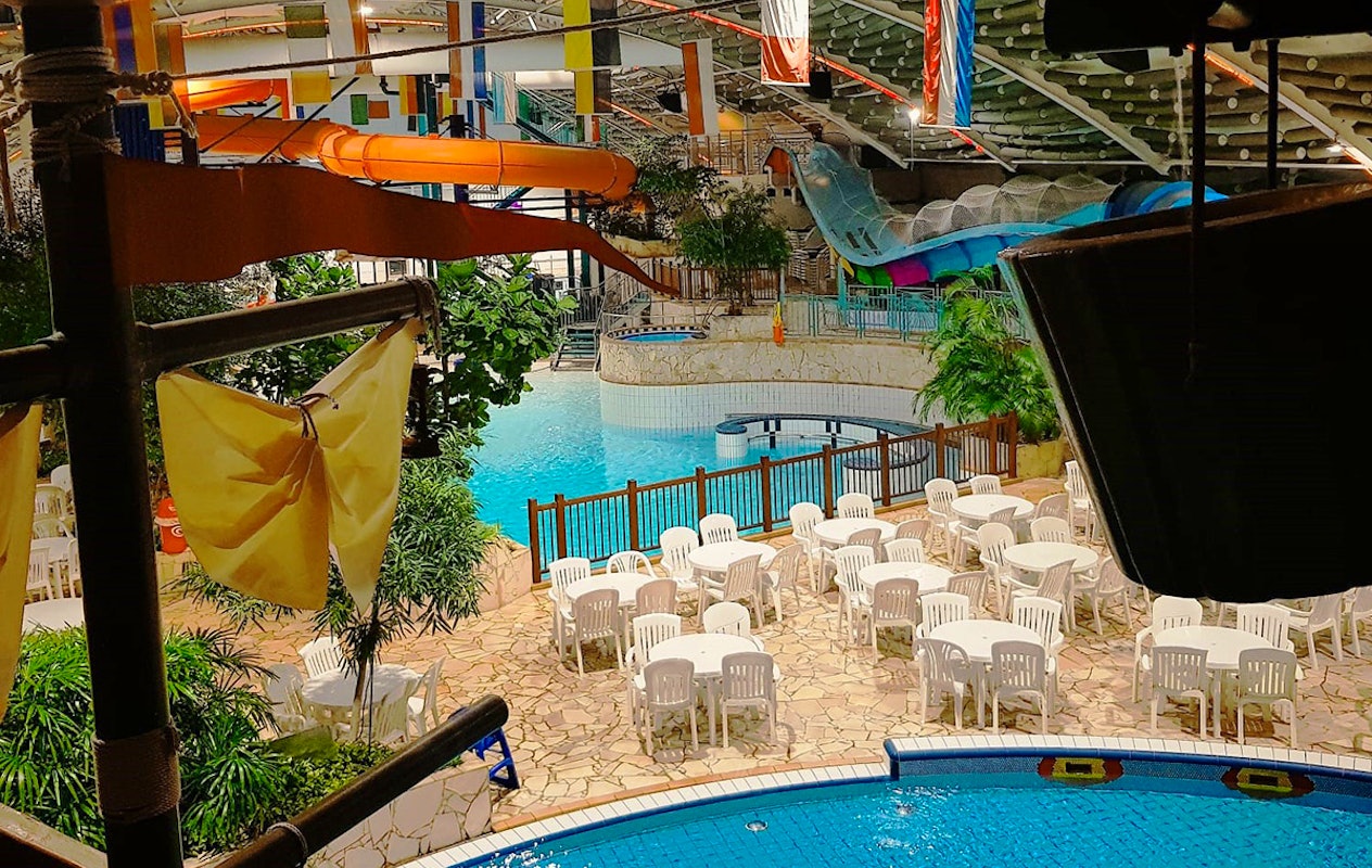 Dagentree zwemparadijs Aquana in Würselen