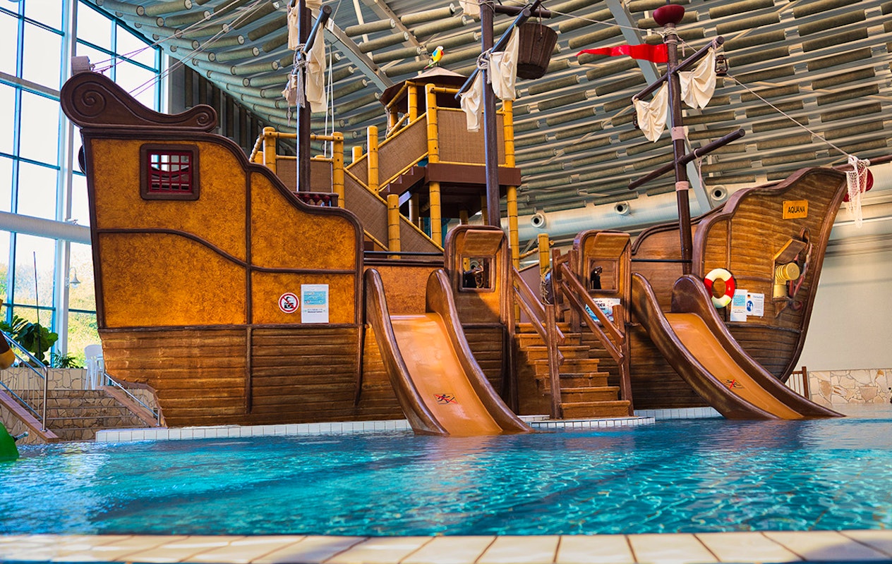 Dagentree zwemparadijs Aquana in Würselen