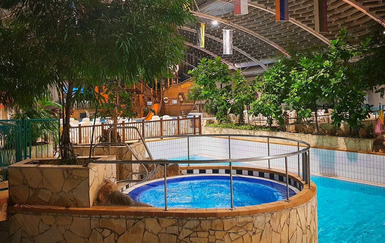 Dagentree zwemparadijs Aquana in Würselen
