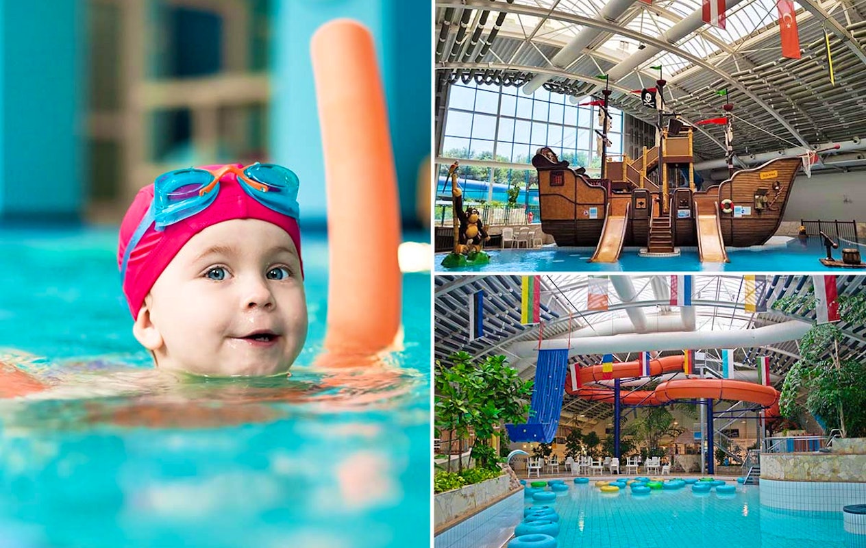 Dagentree zwemparadijs Aquana in Würselen