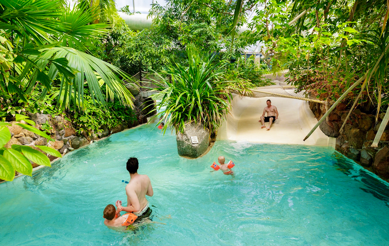 Dagticket zwembad Aqua Mundo in Center Parcs Het Meerdal