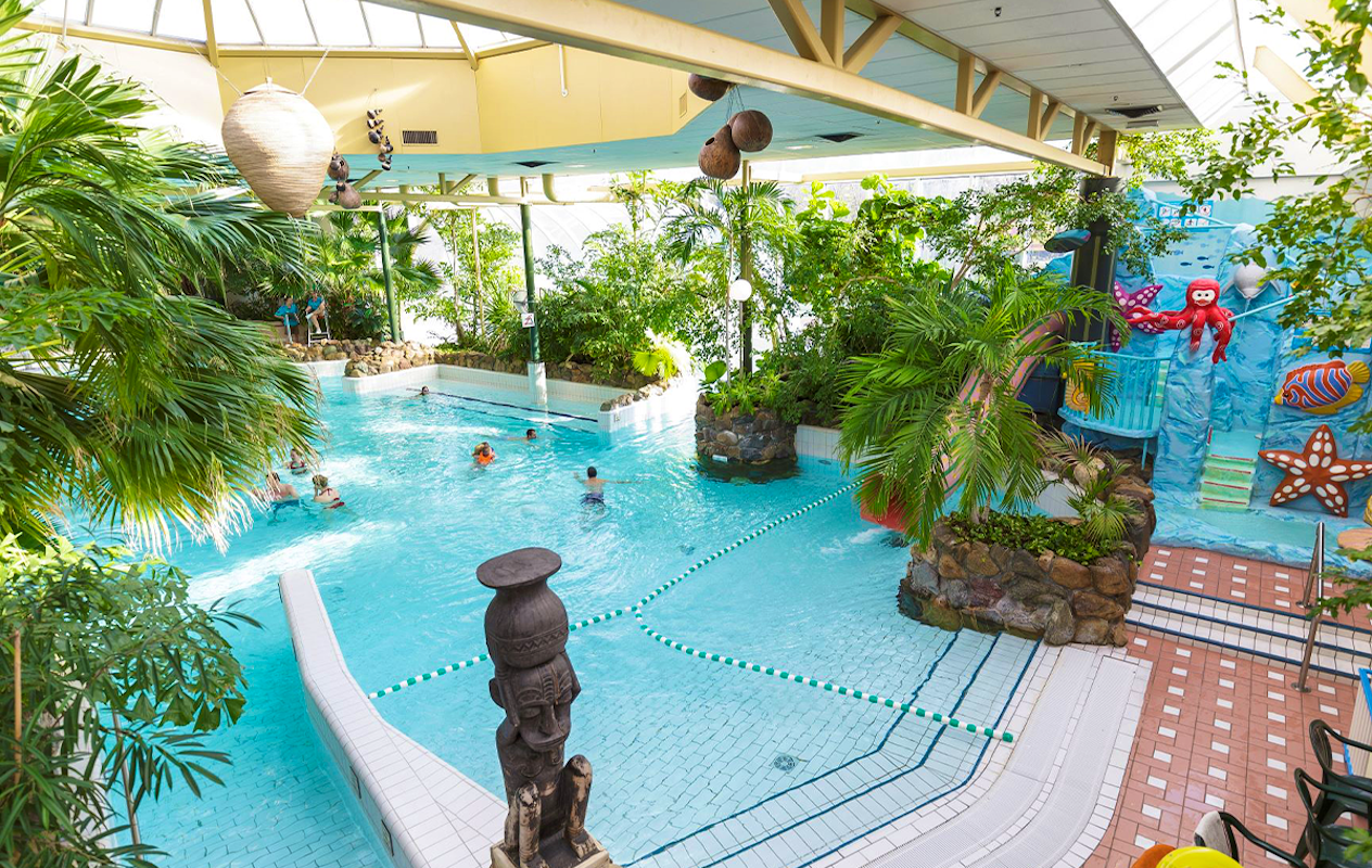 Dagticket zwembad Aqua Mundo in Center Parcs Limburgse Peel