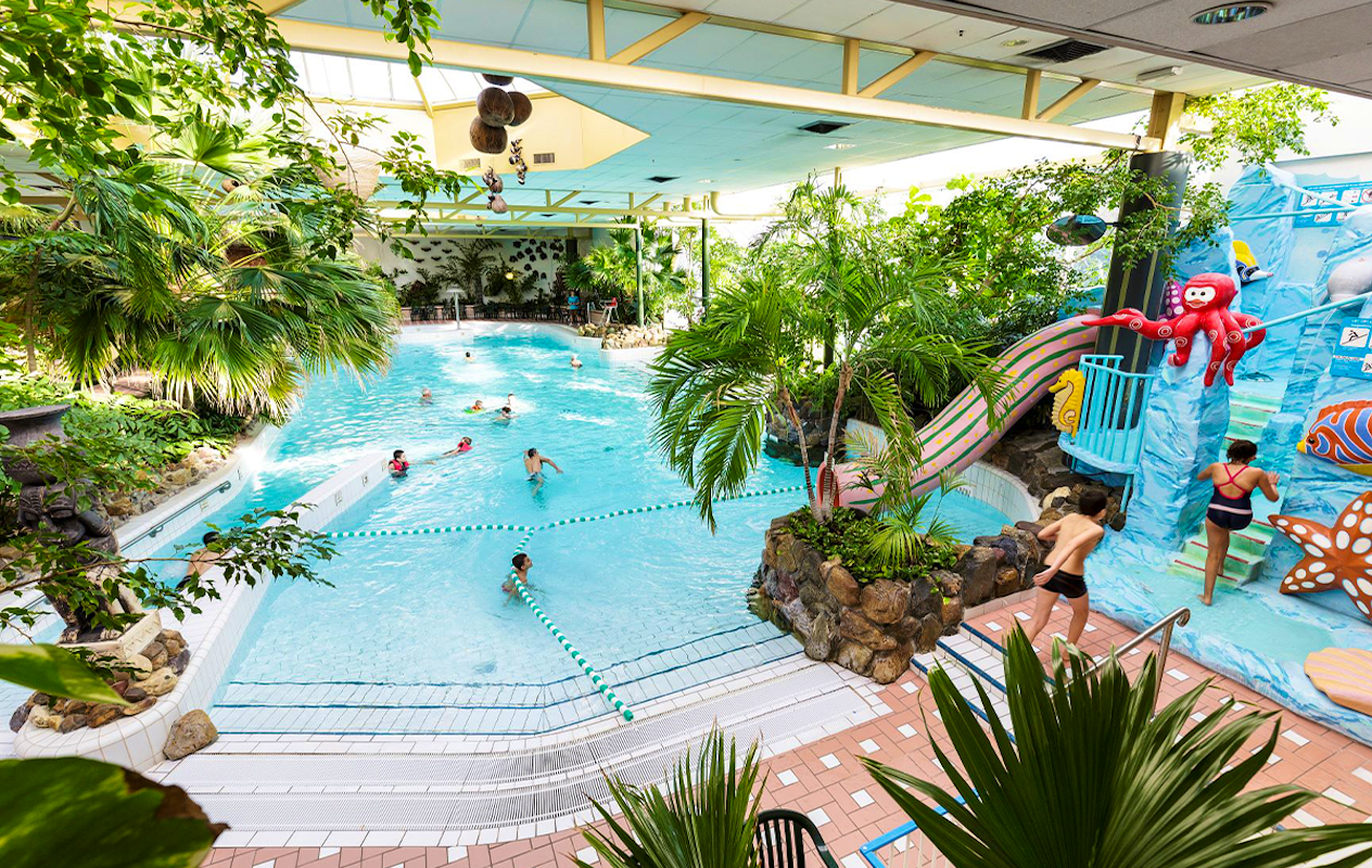 Dagticket zwembad Aqua Mundo in Center Parcs Limburgse Peel