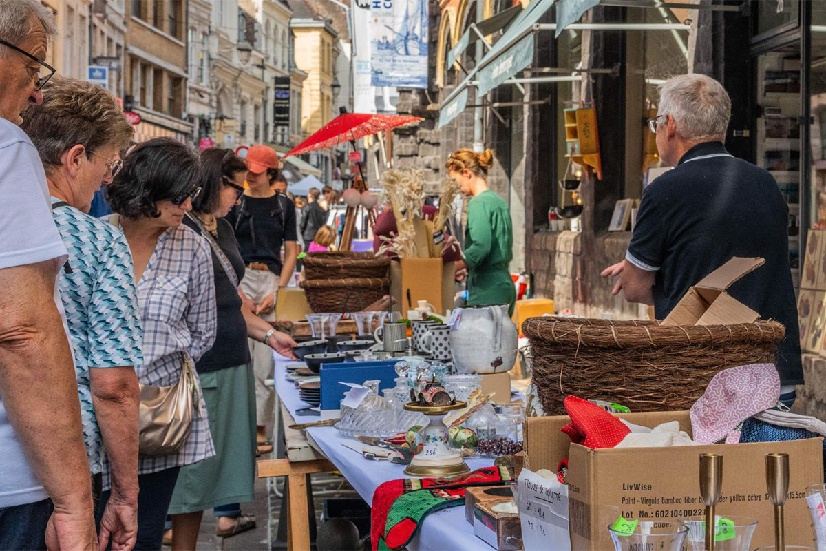 Dagtocht Brocante markt in Lille