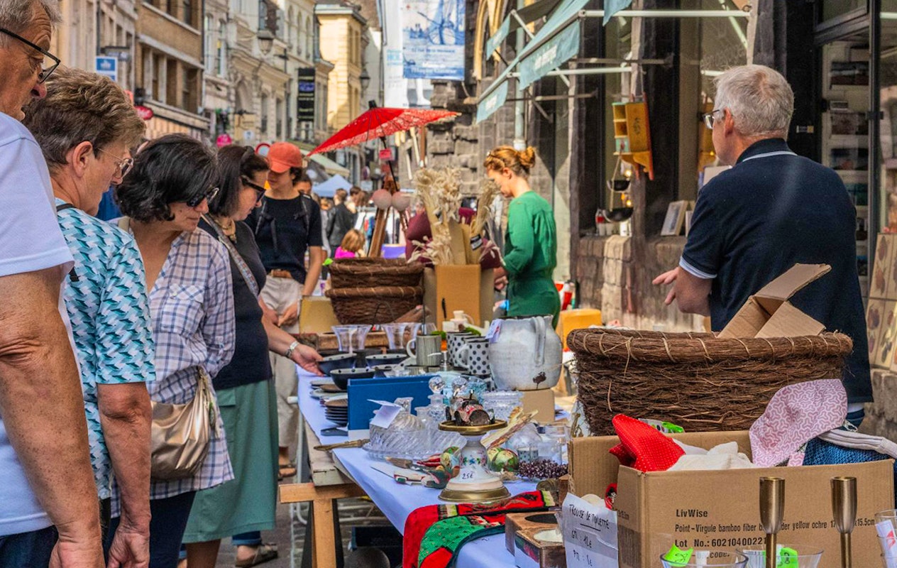 Dagtocht Brocante markt in Lille