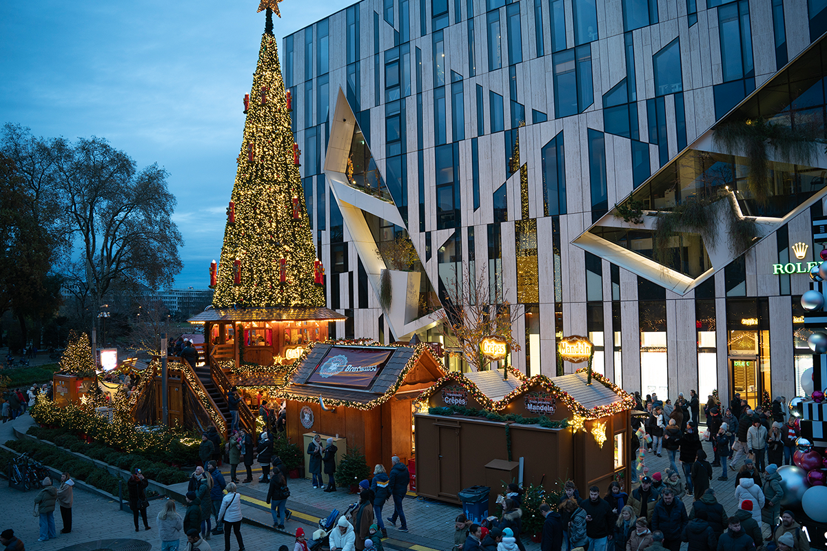Dagtocht naar de kerstmarkt van Oberhausen, Düsseldorf of Aken