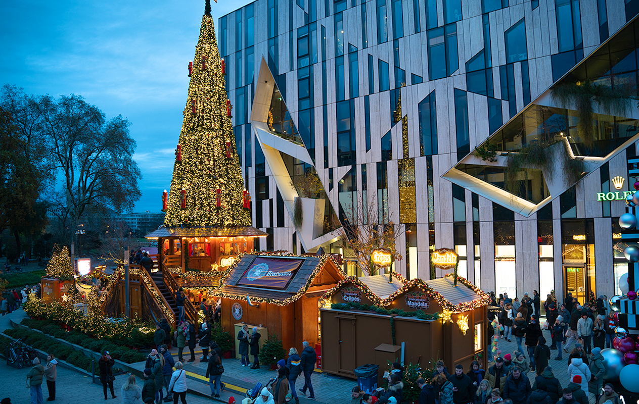 Dagtocht naar de kerstmarkt van Oberhausen, Düsseldorf of Aken