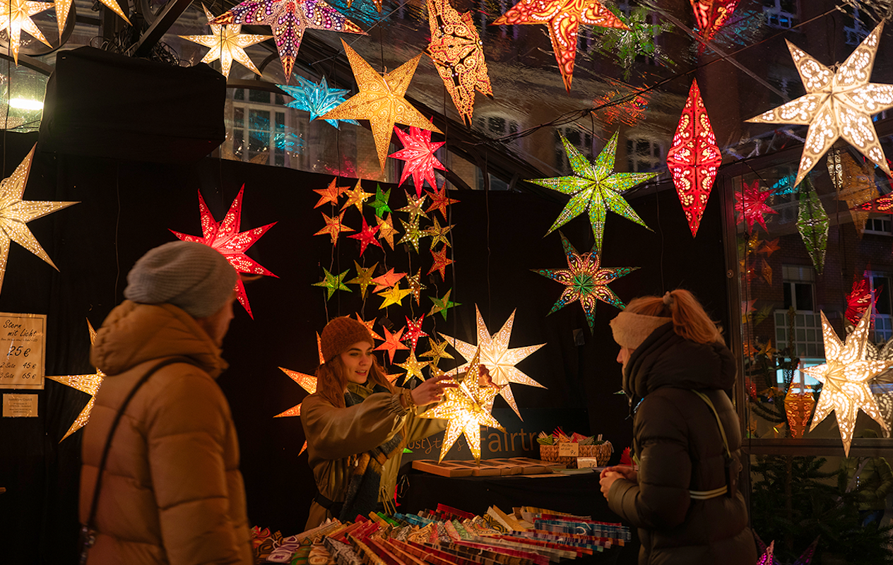 Dagtocht naar de kerstmarkt van Oberhausen, Düsseldorf of Aken