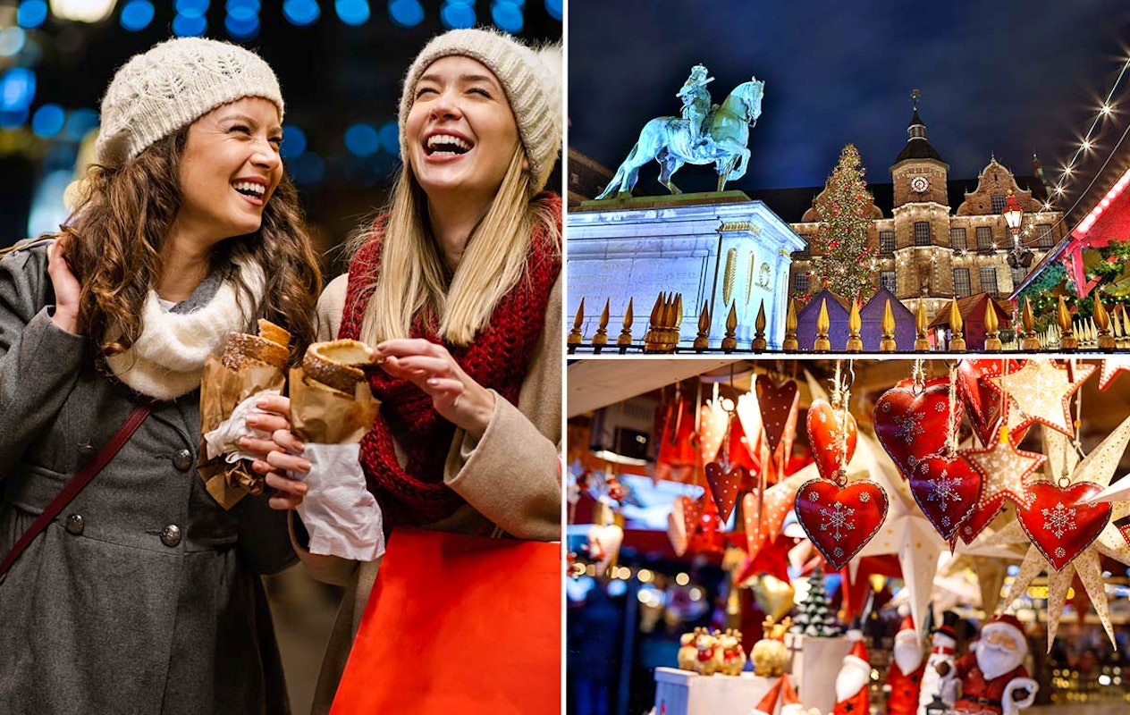 Dagtocht naar de kerstmarkt van Oberhausen, Düsseldorf of Aken