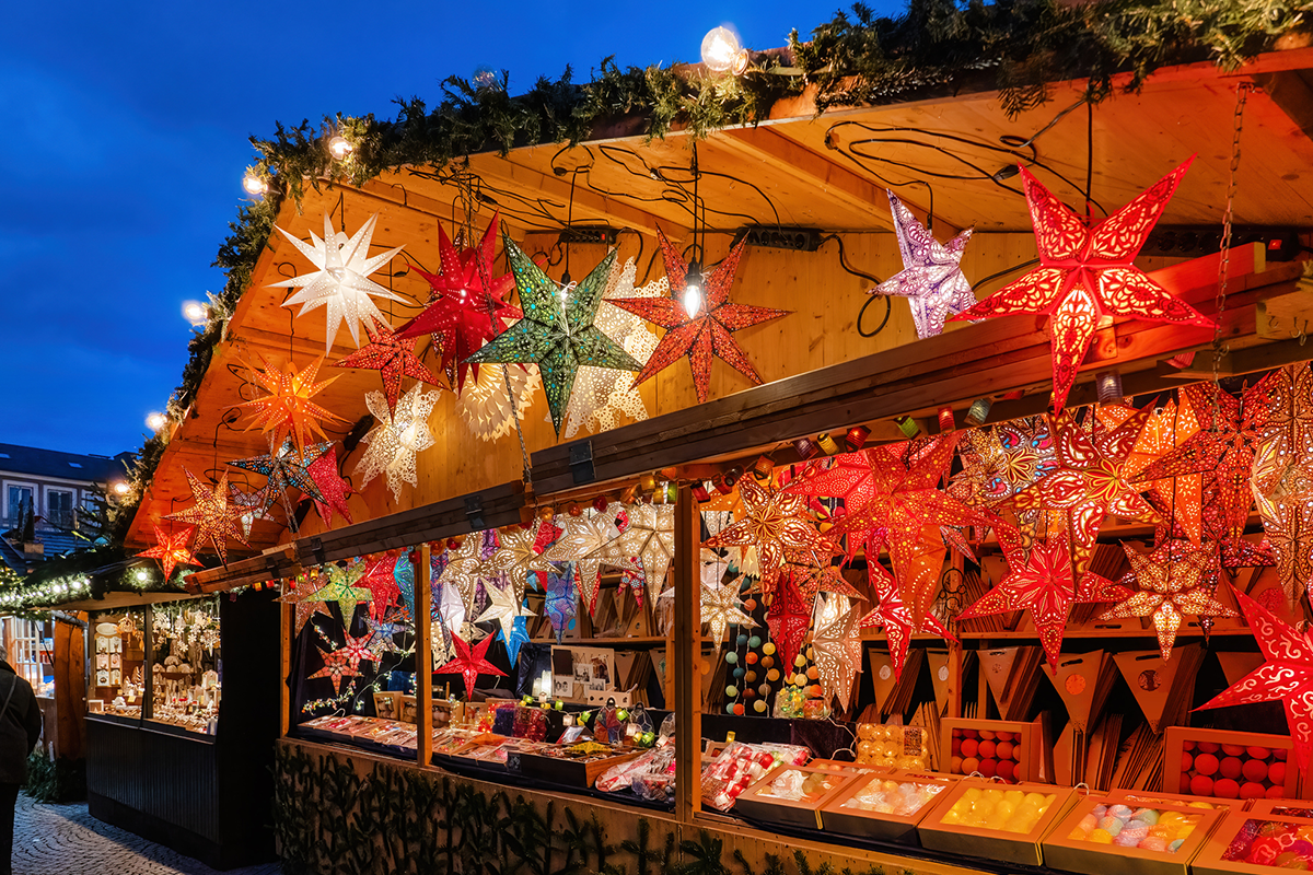 Dagtocht naar de kerstmarkt van Oberhausen, Düsseldorf of Aken