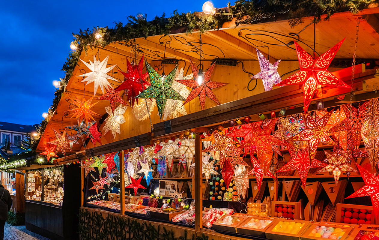 Dagtocht naar de kerstmarkt van Oberhausen, Düsseldorf of Aken