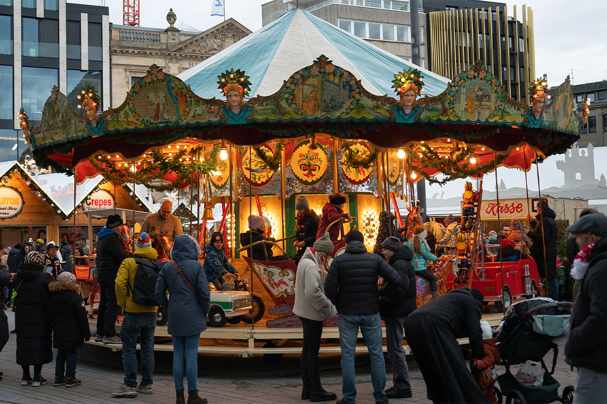 Dagtocht naar de kerstmarkt van Oberhausen, Düsseldorf of Essen