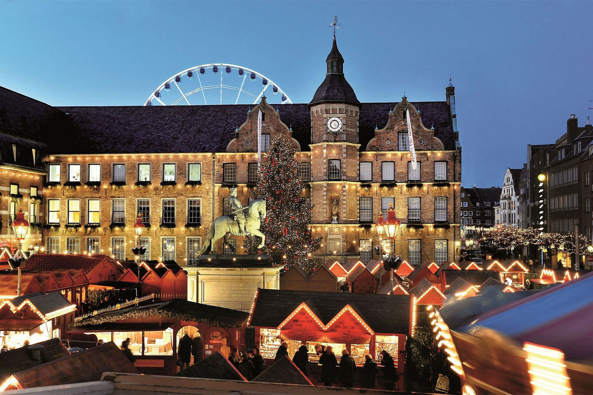 Dagtocht naar de kerstmarkt van Oberhausen, Düsseldorf of Essen