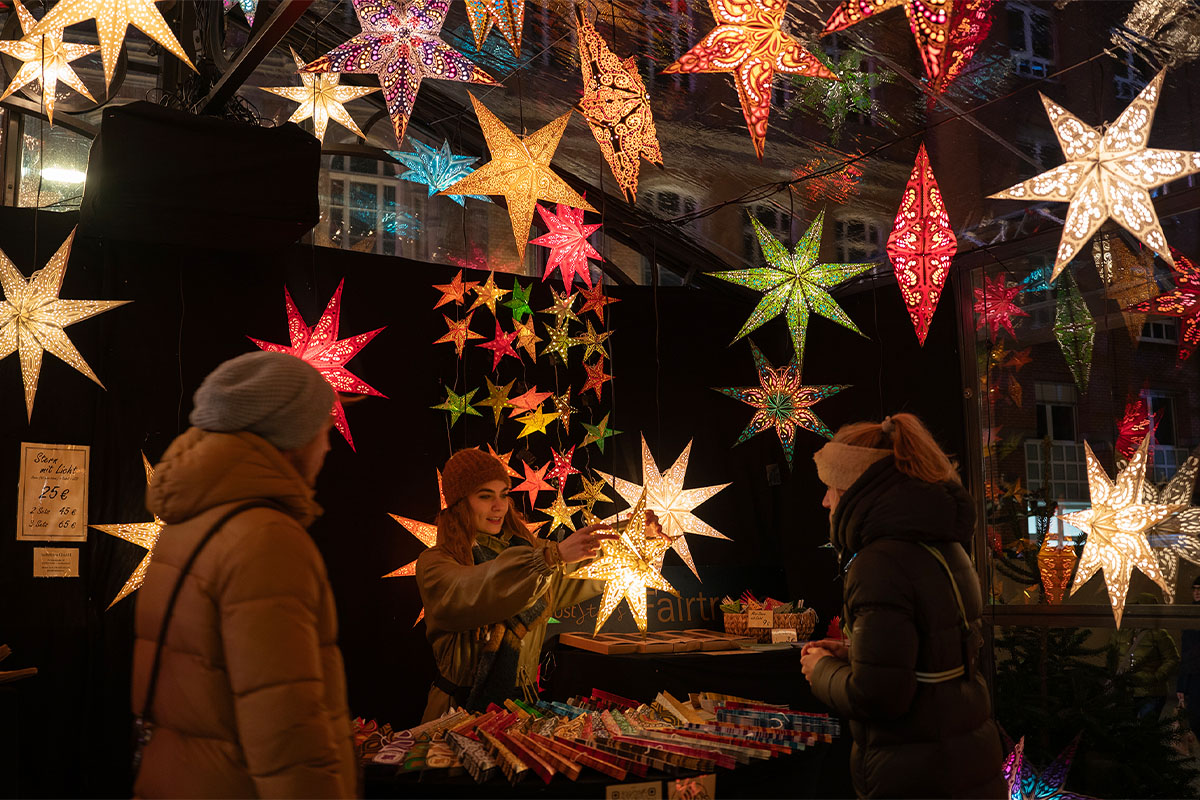 Dagtocht naar de kerstmarkt van Oberhausen, Düsseldorf of Essen