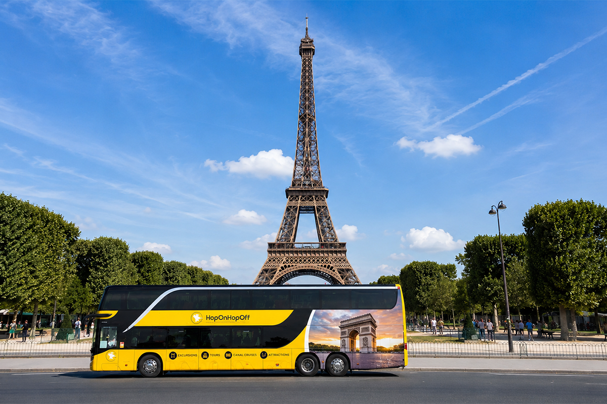 Tagesausflug nach Paris im Luxusbus 