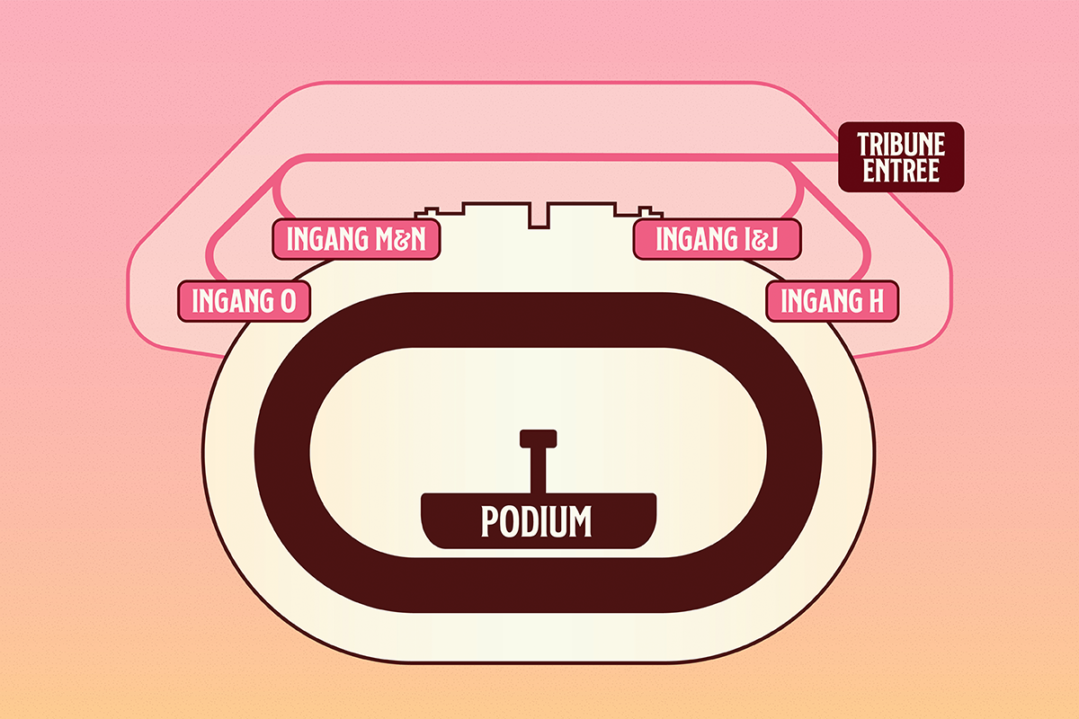 Tribune ticket De Amsterdamse Zomer