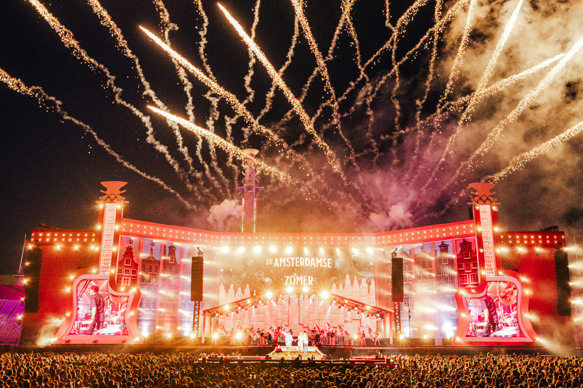 Tribune ticket de Amsterdamse Zomer