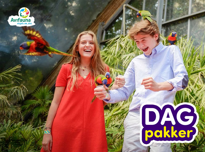 Entreeticket Vogelpark Avifauna + XXL speeltuin