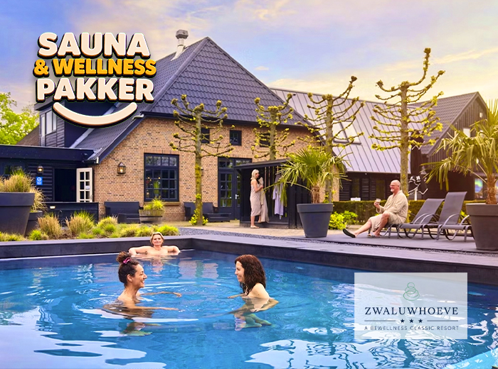 Day admission to Wellnessresort Zwaluwhoeve