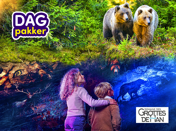 Combiticket Grotten van Han en het Wildpark