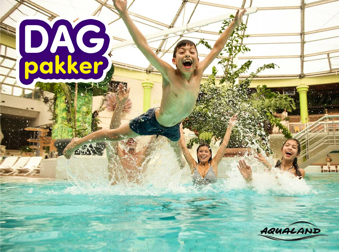 Entree zwembad + evt. sauna in Aqualand Keulen (2 personen)
