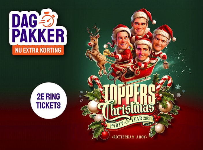 Toppers 'Christmas Party of the Year 2025' 2e ring