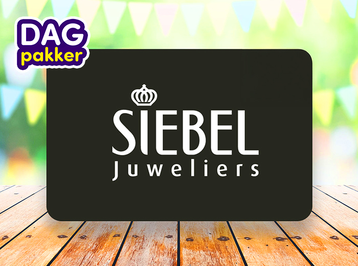 Waardebon t.w.v. €50 of €100 te besteden bij Siebel Juweliers