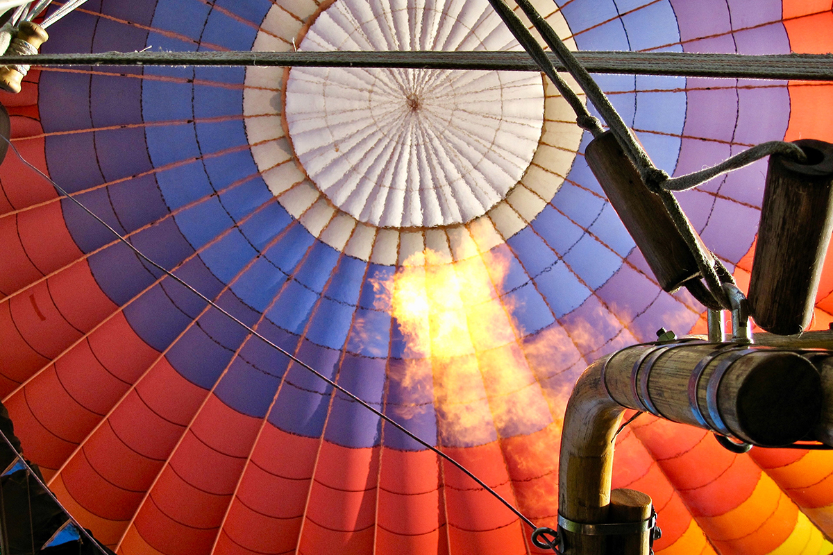 Deluxe ballonvaart van 1 tot 1,5 uur incl. champagne 