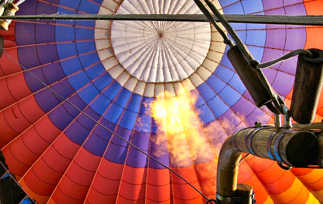 Deluxe ballonvaart van 1 tot 1,5 uur incl. champagne