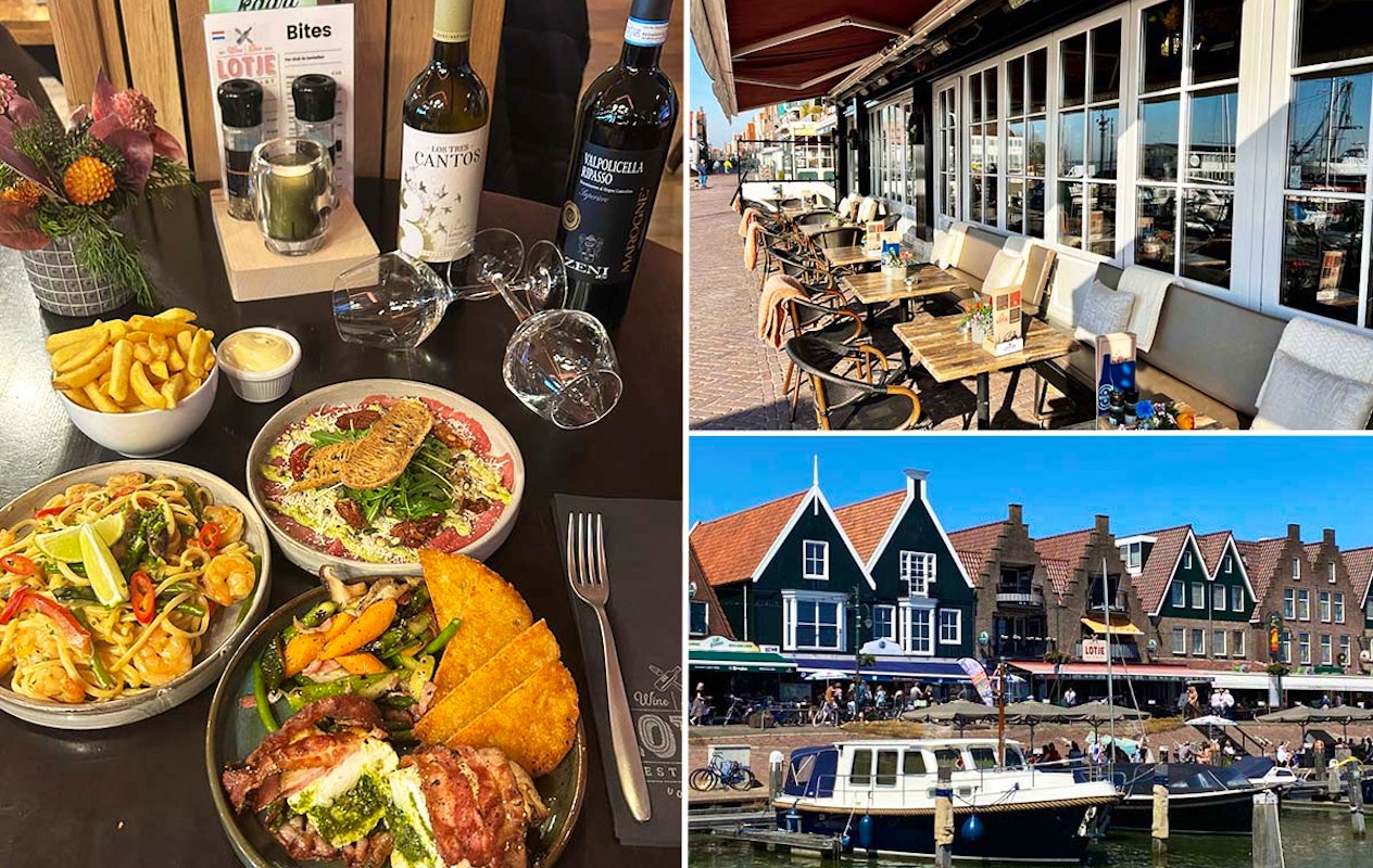 3-gangen keuzediner bij Lotje Wine & Dine in Volendam