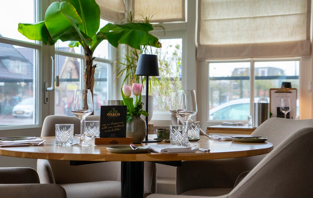 Luxe 3-gangenlunch of -diner bij Oxalis