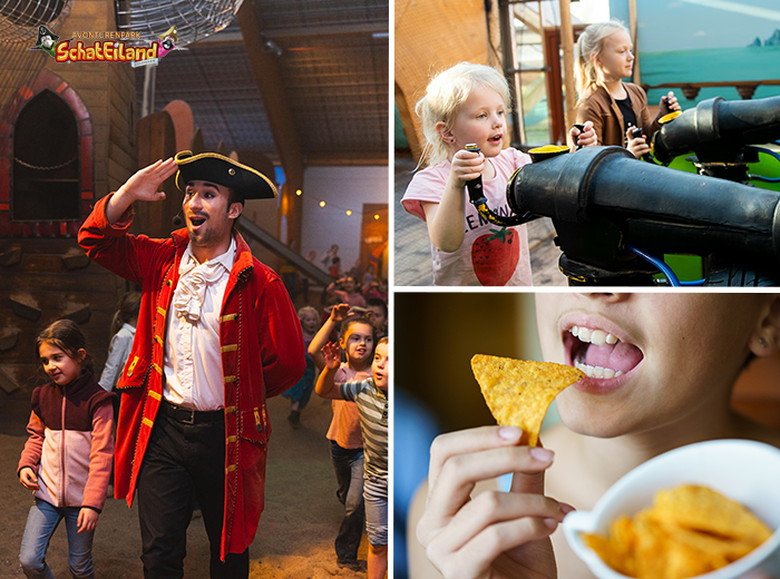 Donderdagticket Schateiland Zeumeren, inclusief beker ranja + chips