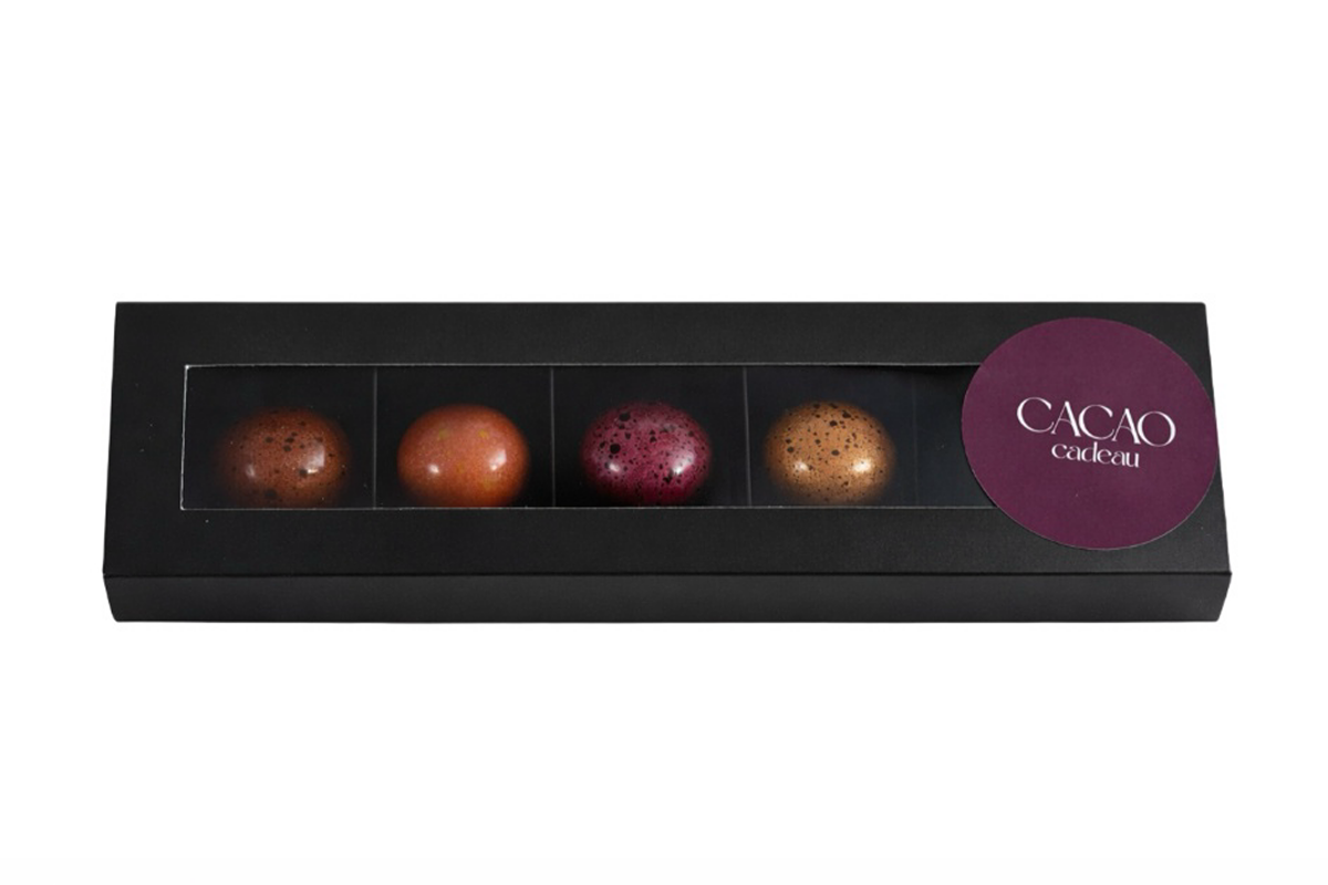 Doosje luxe bonbons van Cacao Cadeau