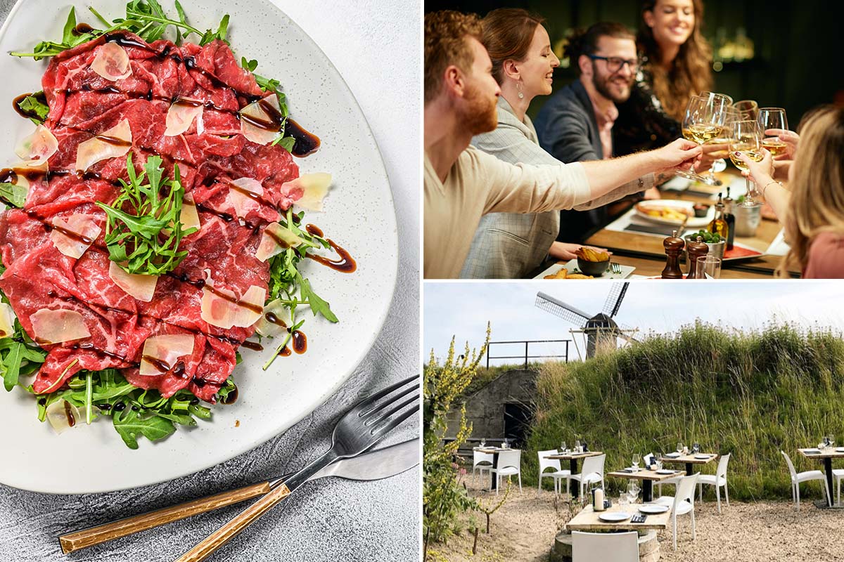 3-gangen keuzediner bij Fort NOXX