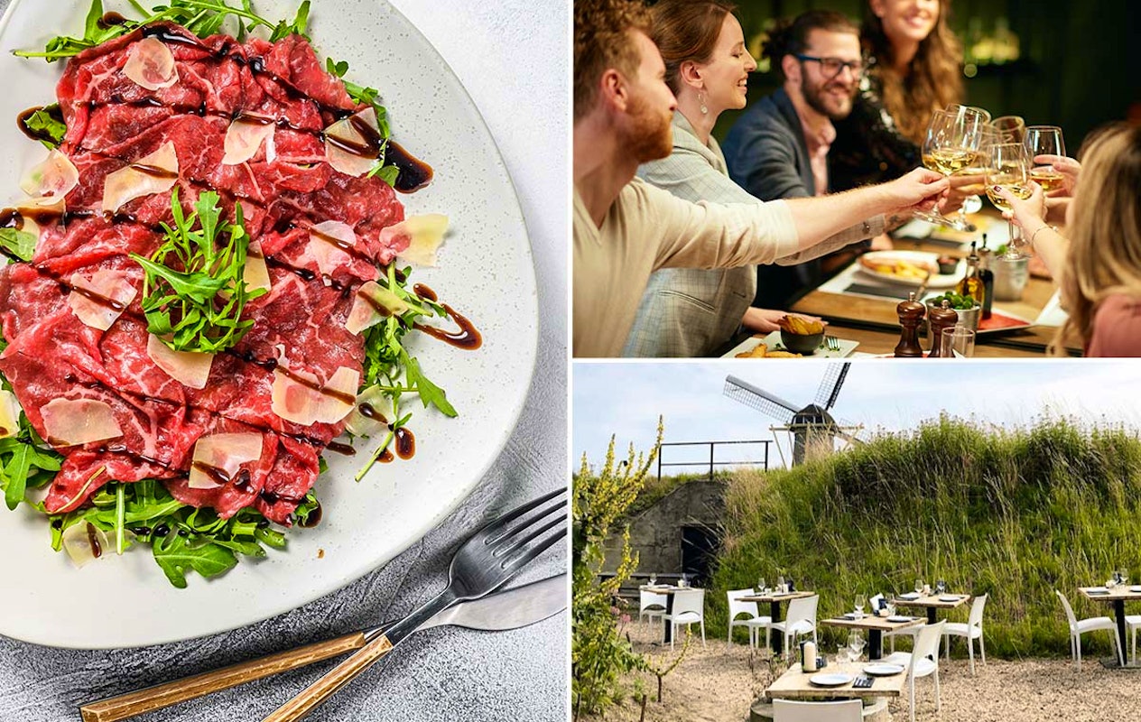 3-gangen keuzediner bij Fort NOXX