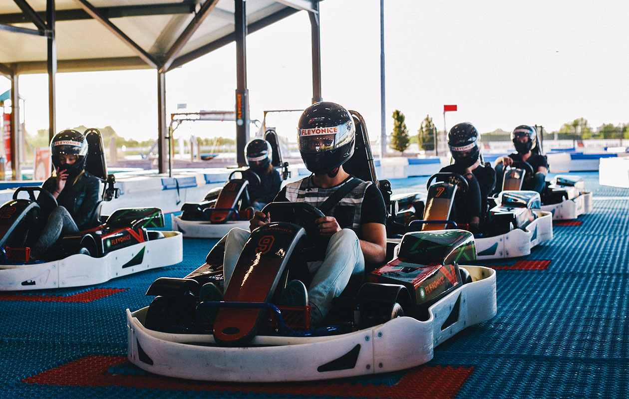 Drift Karten op het unieke circuit bij Flevonice, de ultieme driftsensatie!