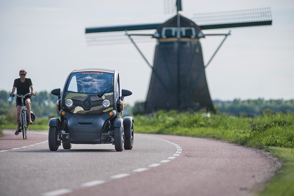 Tour naar keuze (3 uur) in een Renault Twizy (2p.)