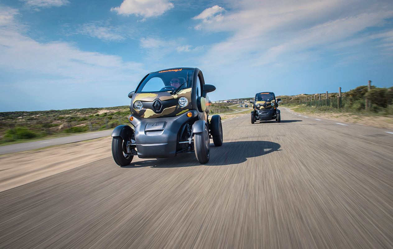 Tour naar keuze (3 uur) in een Renault Twizy (2p.)