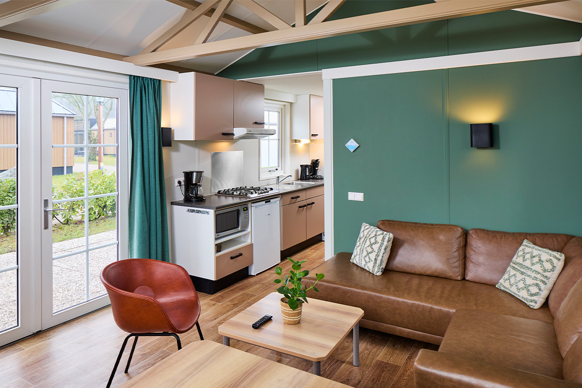 Verblijf in een 4 of 6 persoons Duingalow op Duinrell